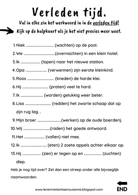 nederlandse taaltest werkwoordspelling
